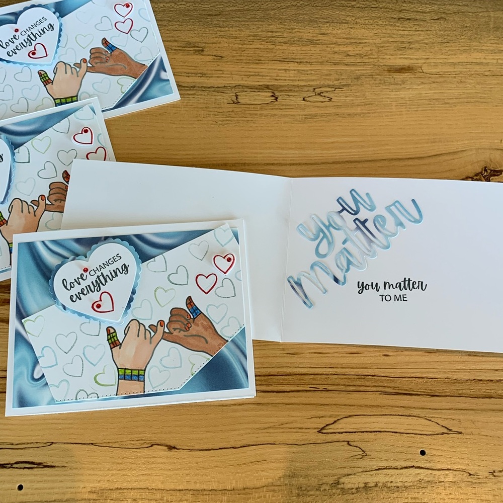 Stampin’ Up! All together greeting card